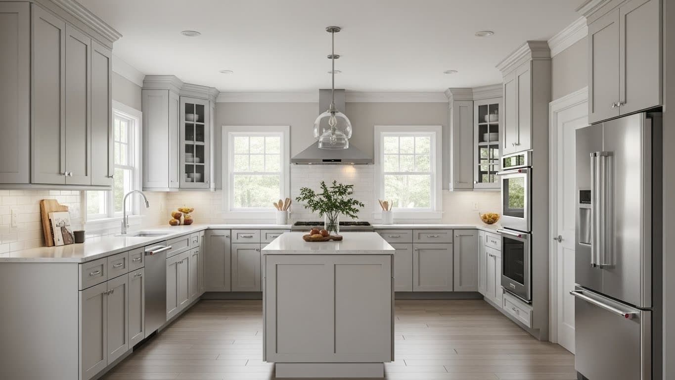 Custom kitchen cabinets