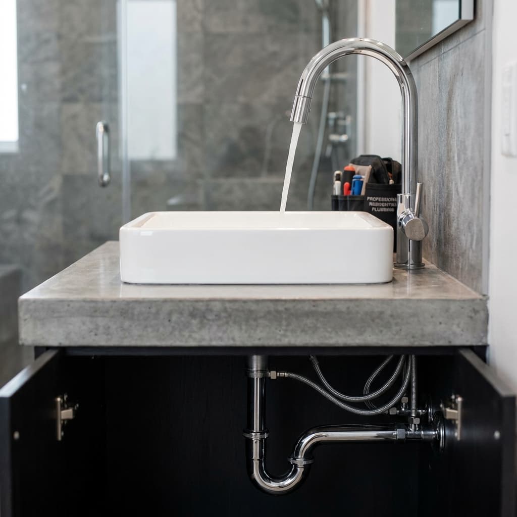 New plumbing fixtures